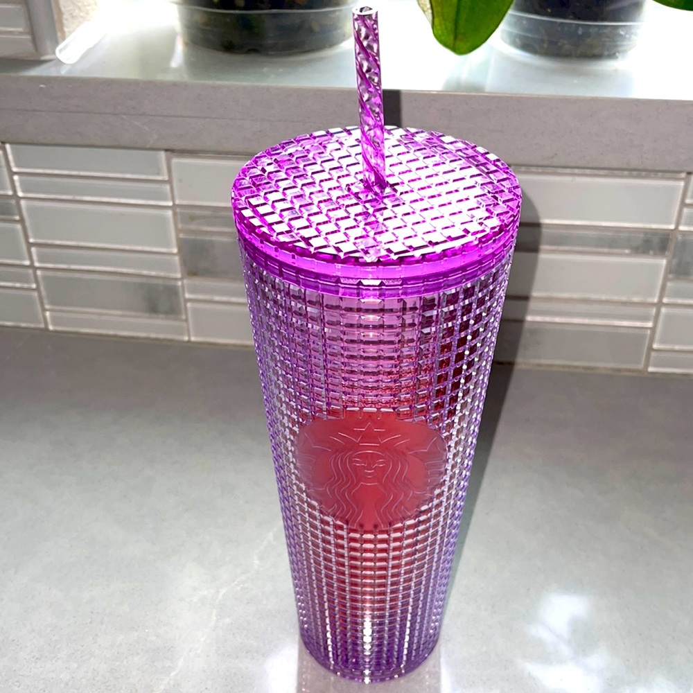 Starbucks Summer 2021 Pink Berry Grid
